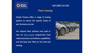 Fleet Leasing at Lowest Price Guaranteed - Simply Finance