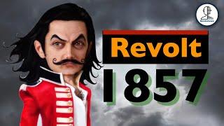 Revolt of 1857 | Sepoy Mutiny of 1857 | UPSC | Class 8 | War of Independence | 1857 Ki Kranti