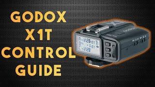 Godox X1T Control Guide with Custom Functions (Flashpoint R2 Flash Transmitter) (Pixapro ST III)