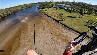 Flying My Paramotor In Mid Day Thermals! That Was Bumpy!