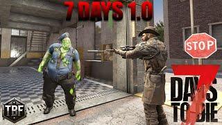 Garage full of Radiated Zombies!  7 DAYS TO DIE 1.0