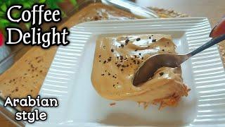 Best Coffee Delight Recipe️||Arabian style Coffee Delight Recipe ||Easy Dessert Recipes