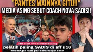 Pantes Mainnya Gitu: Media Asing Sebut Coach Nova Sadis, Matt Baker Bikin Coach Australia U16 Jiper