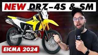 New 2025 Suzuki DRZ-4S & DRZ-4SM Announced: Everything You Need To Know @ EICMA 2024