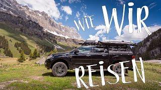 Unser ReisePickup / Wie wir reisen und was wir alles dabei haben...