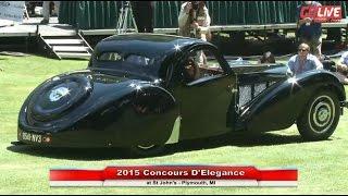 1937 Bugatti Awarded Best of Show - St. John's Concours