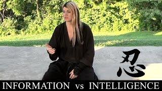 Difference Between Information, Intelligence & Counterintelligence | Ninjutsu Espionage Training