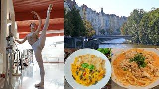 cosa mangia in un giorno una ballerina vegana🩰 la mia vita a Praga️