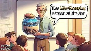 The Life-Changing Lesson of the Jar | Powerful Story | Best way to improve English speaking skills