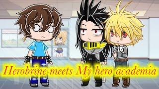 Herobrine meets My hero academia / Gacha club mini movie