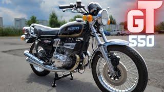 1977 Suzuki GT550 - Classic 2 Stroke Motorcycle