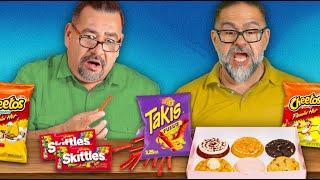 Mexican Dads Try ALL the Snacks!