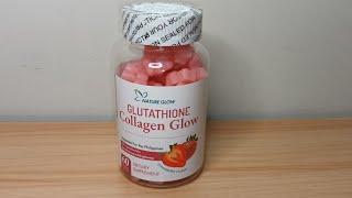 Nature Glow Glutathione Collagen Glow Organic Gummies 60 Pieces Strawberry Flavor From Shopee