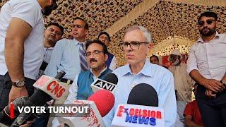 Omar Abdullah Says Voter Turnout in Srinagar Should Have Been Higher