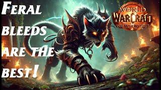 Best feral playstyle BLEEDS! - Feral druid pvp the war within 11.0.7