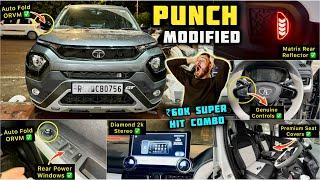 Tata Punch Pure Model Modification  Tata Punch Base Model Modification  Punch Modified