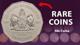 RARE COINS  (50c Coins)