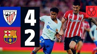 HIGHLIGHTS I ATHLETIC CLUB 4 vs 2 FC BARCELONA | COPA DEL REY 