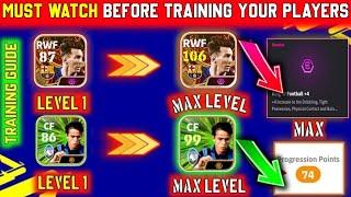 Easy way to train a player to max rating efootball 2024| How to boost your player