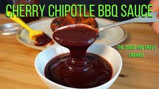 Cherry Chipotle Barbecue Sauce | Spicy Barbecue Sauce | Homemade Barbecue Sauce | Chipotle BBQ Sauce