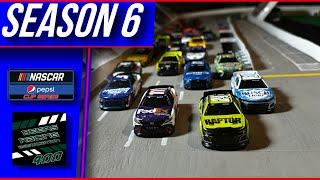 NASCAR Pepsi Cup Series S6 R15: Beers Racing Association 400 at Pocono // NASCAR stopmotion