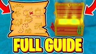 *FULL GUIDE* How To GET & USE TREASURE MAPS In Fisch! Roblox