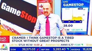 Cramer On GameStop, GME Stock & Roaring Kitty