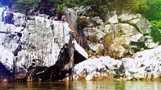 Potomac river cliff jumping