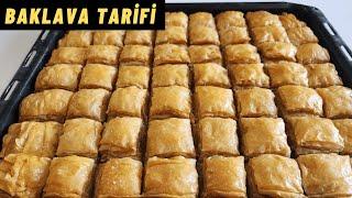 BAKLAVACILARIN SIRRI ORTAYA ÇIKTI  İNCELİKTEN KATLARINI SAYAMAYACAĞINIZ  BAKLAVA NASIL YAPILIR 