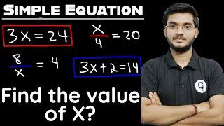 Simple Equation | How to find the Value of x? | Genius Learning Point