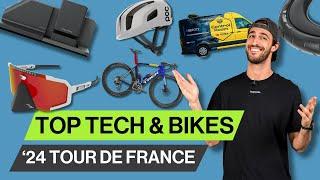 Hottest Bikes And Tech At The Tour De France 2024!