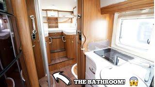 £60,000 GERMAN MOTORHOME HAS A BATHROOM BETTER THAN YOUR HOUSE!