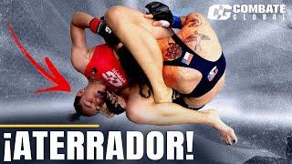 ¡AGARRE ATERRADOR! | Valentina Escobar vs Fernanda Larios I Combate Global 34