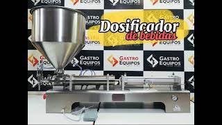  DOSIFICADORA LLENADORA DE LÍQUIDOS VISCOSOS, DOSIFICADOR INDUSTRIAL DE LIQUIDOS