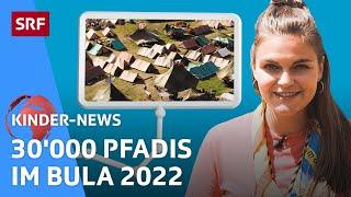 Kinder-News im BuLa 2022: Was passiert im Pfadi-Bundeslager? | SRF Kids – Kindervideos