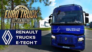 Euro Truck Simulator 2 Tarihinde Bir İlk !! ELEKTRİKLİ TIR GELDİ (Renault Trucks E-Tech T)