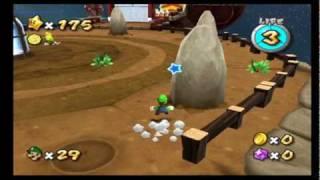 Super Mario Galaxy 2 Green Stars - Boulder Bowl Galaxy Star 1