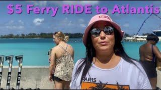 $5 Ferry Ride To Atlantis. Water Taxi and private Marina