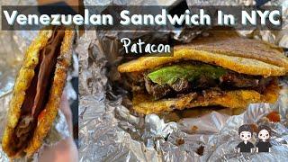 Plantain Sandwich in NYC | Patacon Pisao