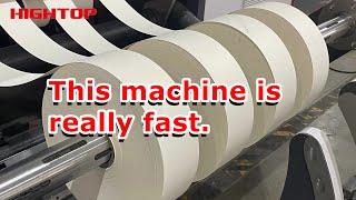 High Speed Slitter Rewinder #slitter #slitterrewinder #papermachinery