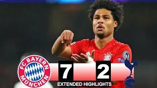 Tottenham 2-7 Bayern Munich | Highlights And All Goals