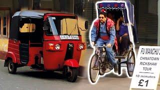 £1 Rickshaw Ride - Trigger Happy TV