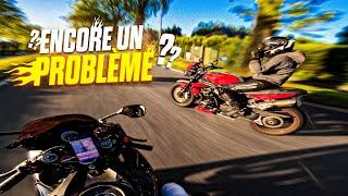 IL PERD SON CARÉNAGE SUR LA ROUTE ‍️ Motovlog #20