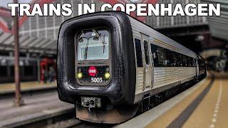  Trains in Copenhagen ( DSB / Øresundståg  / DB ) (2024) (4K)