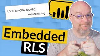 How do you use RLS with Power BI Embedded???