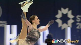 At 16, Anna Shcherbakova captures title at 2021 World Figure Skating Championships | NBC Sports