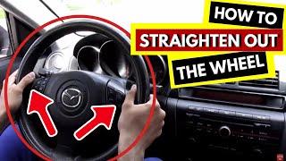 How to STRAIGHTEN out the STEERING WHEEL || Toronto Drivers