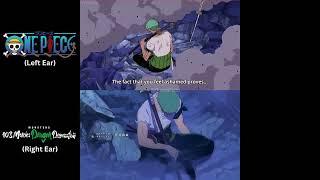 *NEW* ONE PIECE | MONSTERS | Ryuma and Zoro meeting in Thriller bark scene | synced comparison