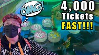 HOW FAST CAN WE WIN 4,000 TICKETS???