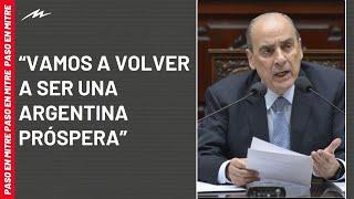 Guillermo Francos hizo un balance del primer año de Javier Milei como presidente y fue contundente